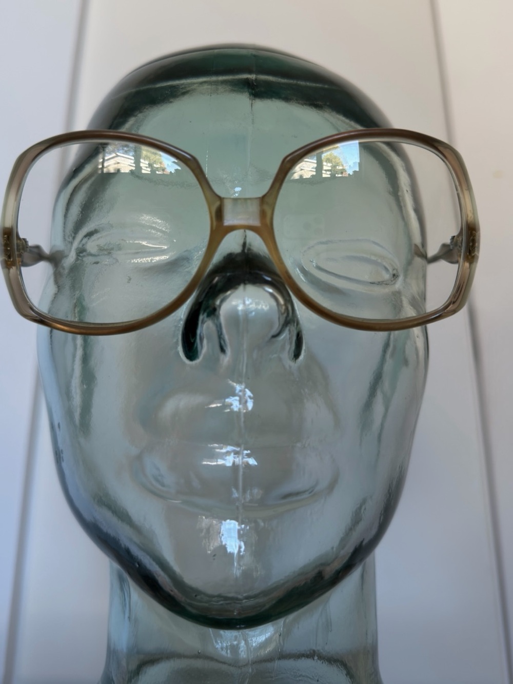 Da Vinci Roma Jadeite Beige Glasses Vintage
